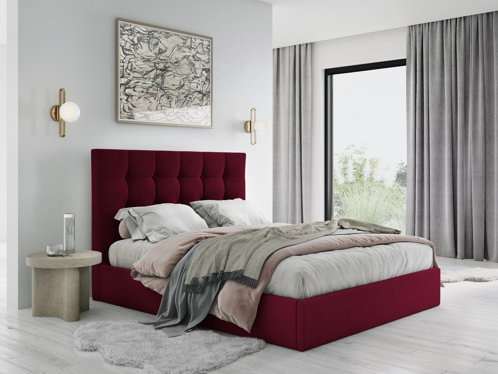 Postelja Beckley 110 (Matt Velvet 68)