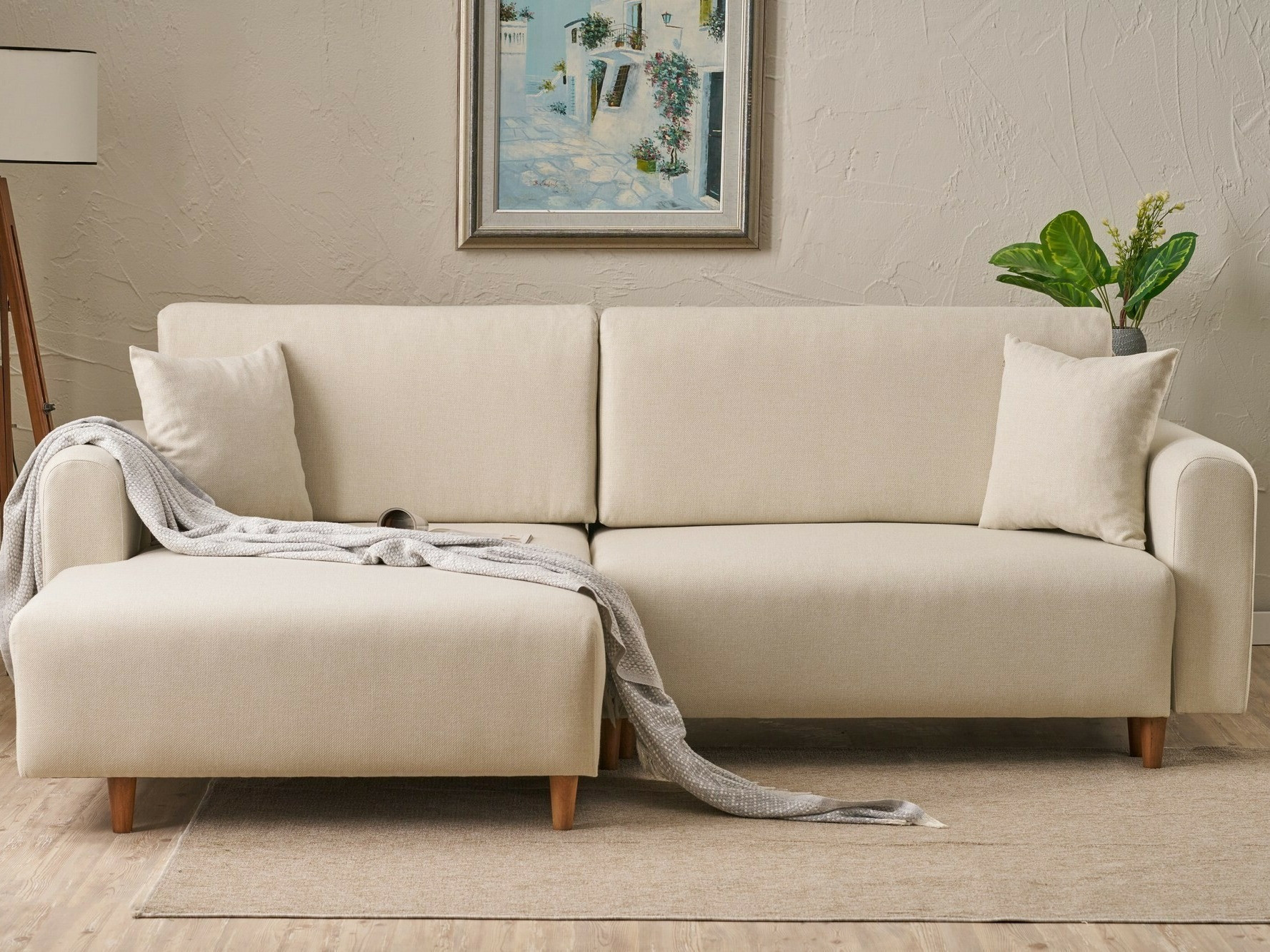 Kotna garnitura Altadena 592 (Krema)