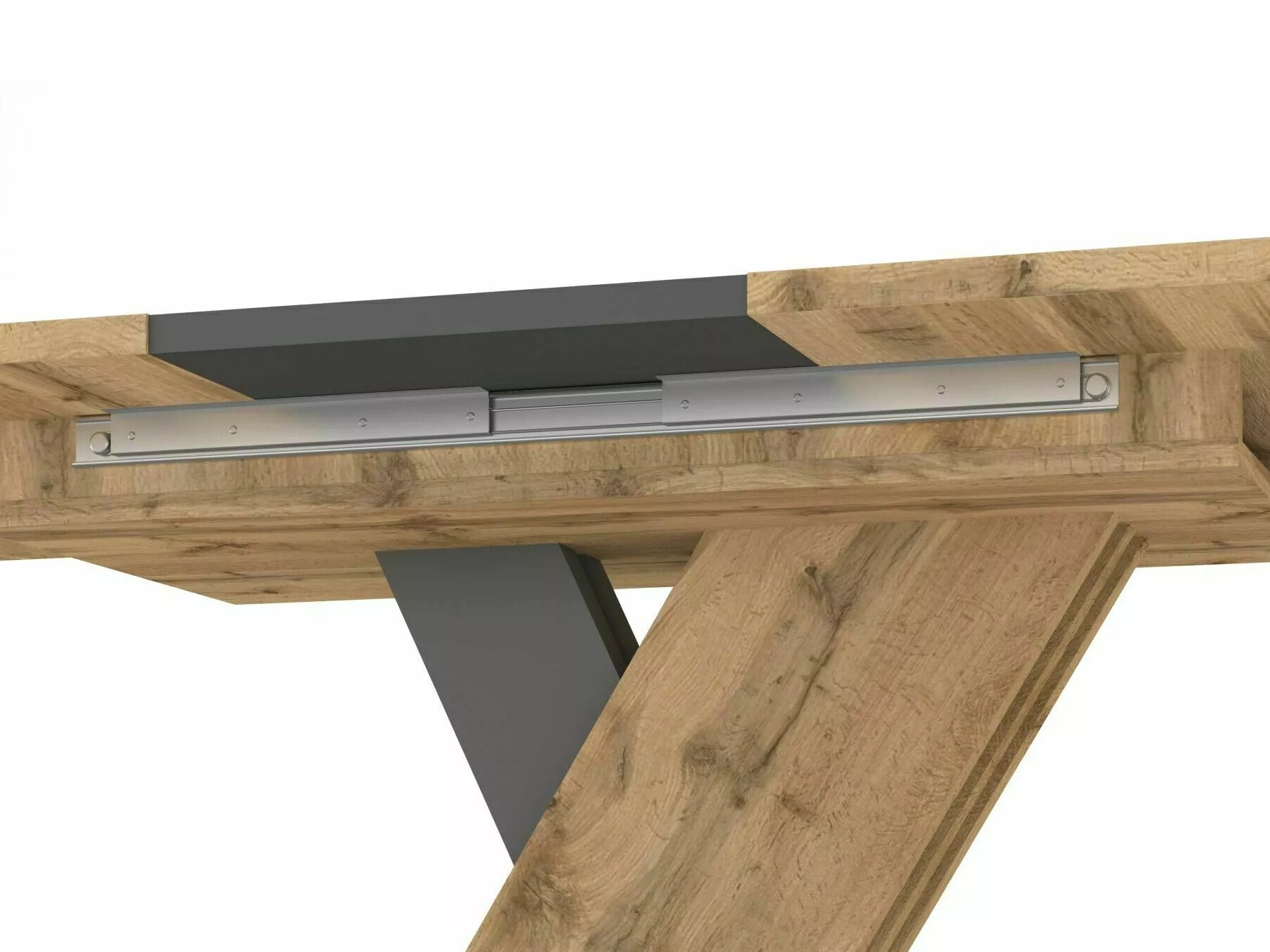 Miza Detroit 568 (Artisan hrast + Antracit)