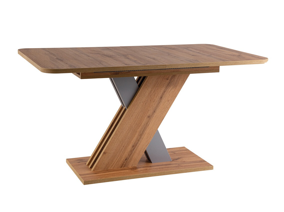 Miza Detroit 568 (Wotan hrast + Siva)