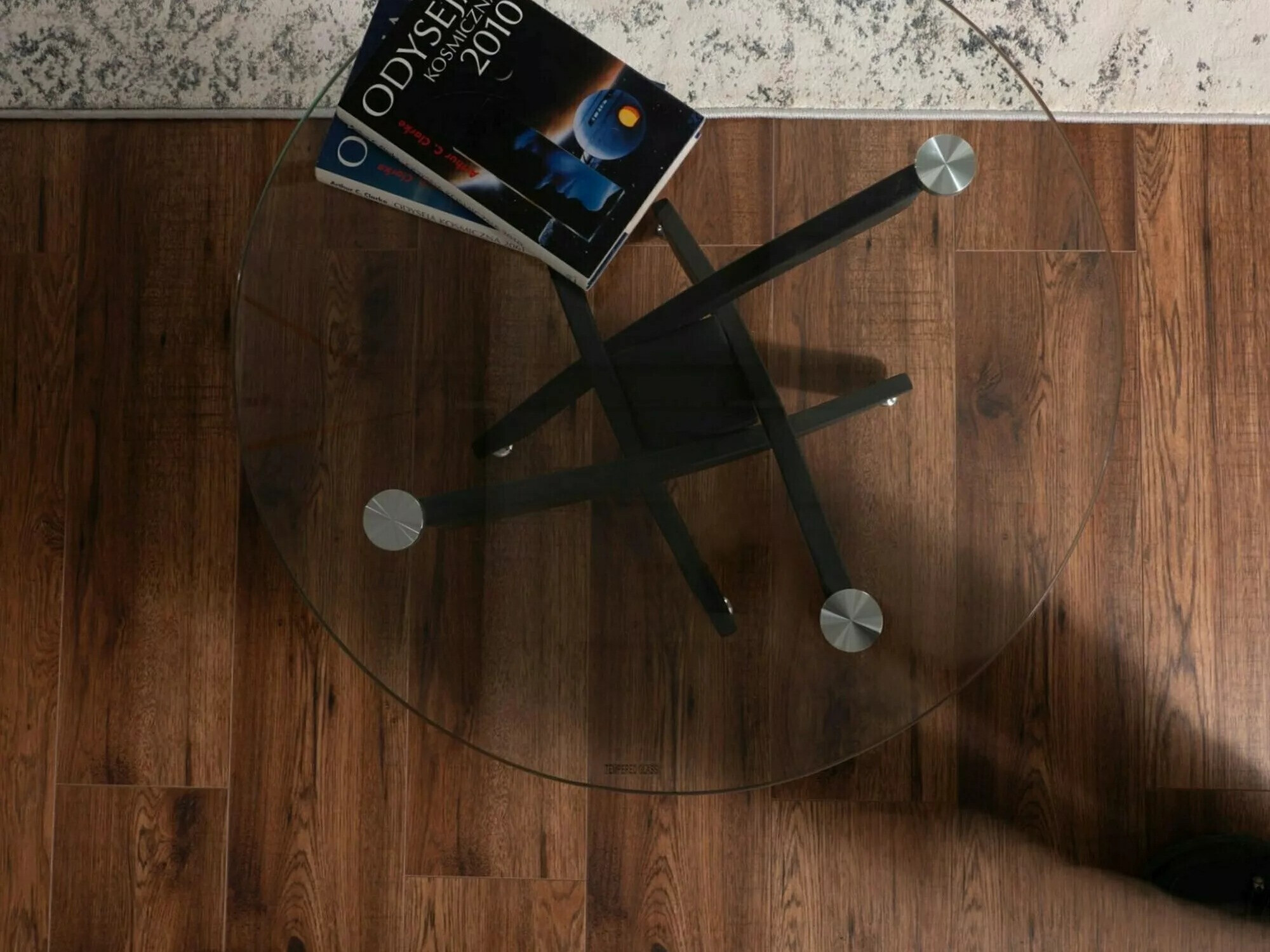 Klubska mizica Detroit 574 (Črna)