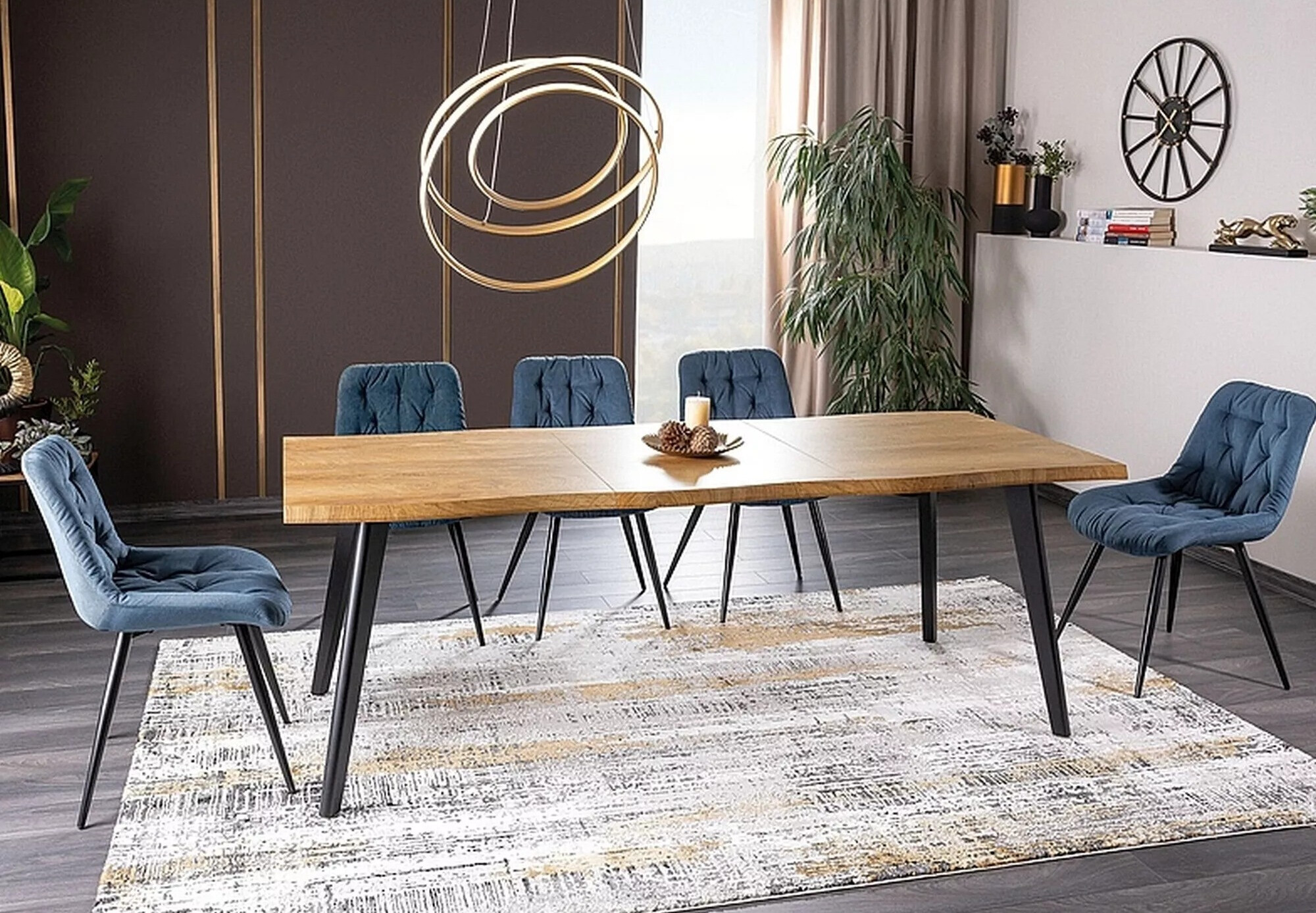 Miza Detroit 584 (Artisan hrast)