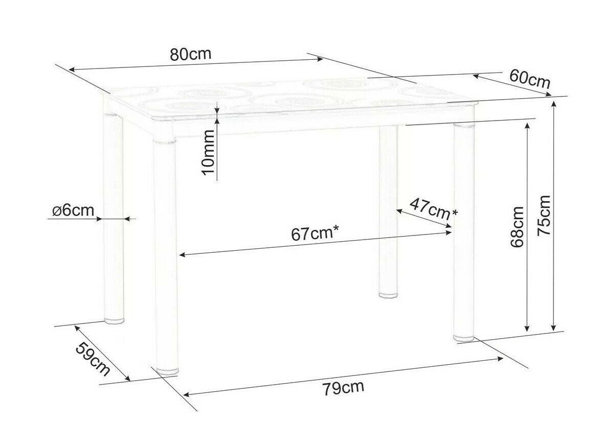 Miza Detroit 588 (Artisan hrast)