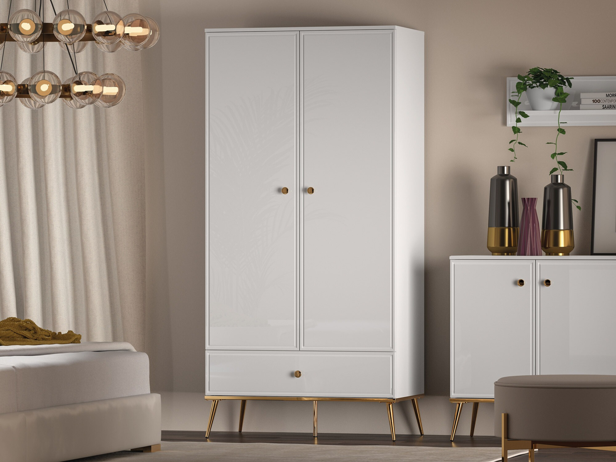 Garderobna omara Elbrevi 100