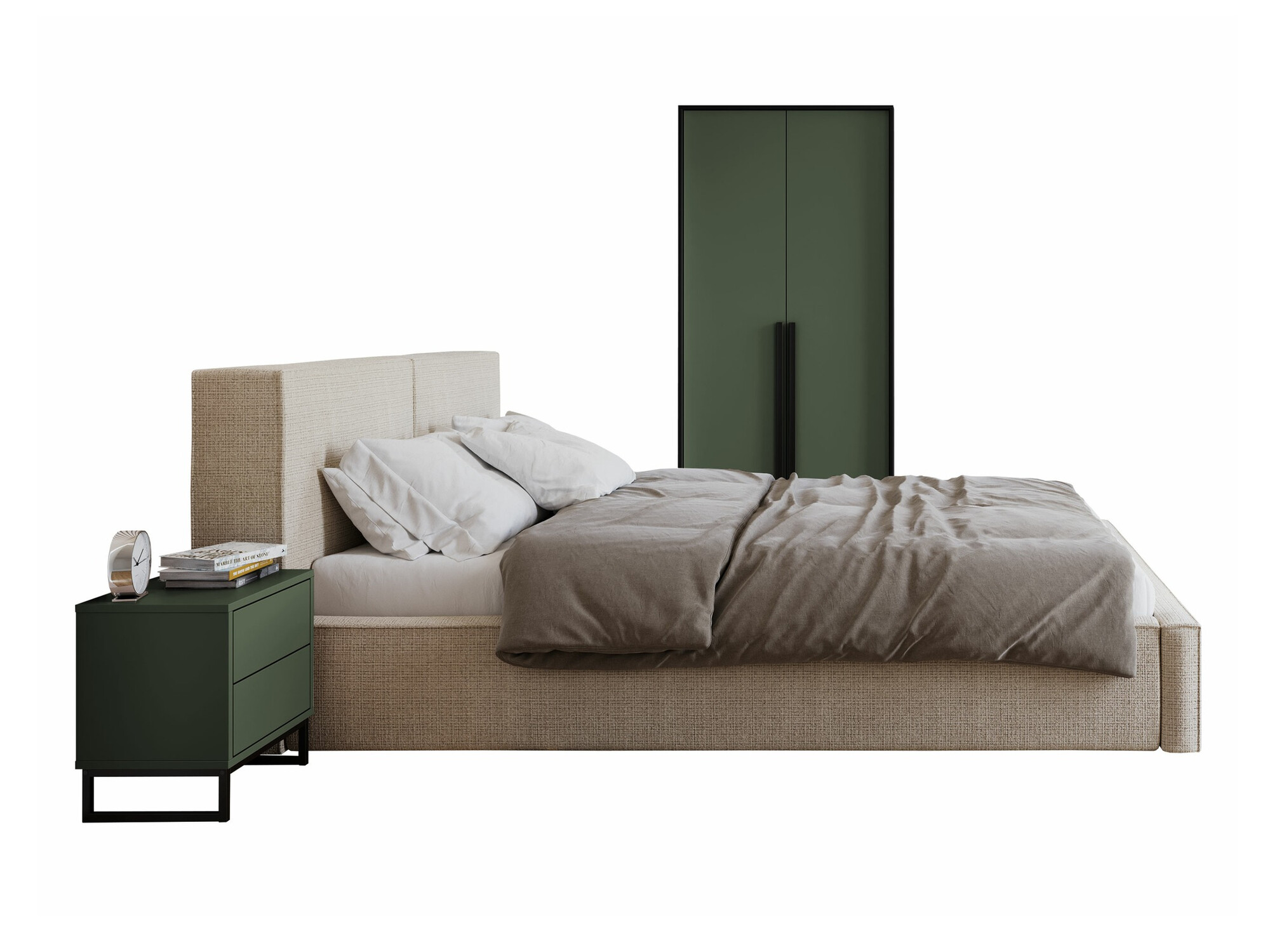 Komplet spalnic Calcalo 111 (Zelena)