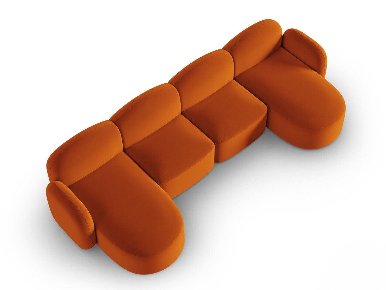 Kotna garnitura Tolmira 105 (Casino Oranžna)