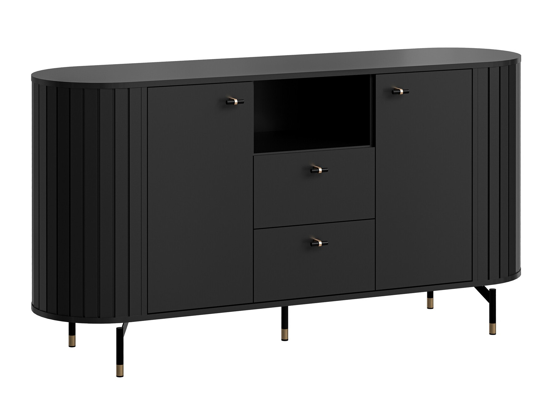 Komoda Novmono 101 (Črna)