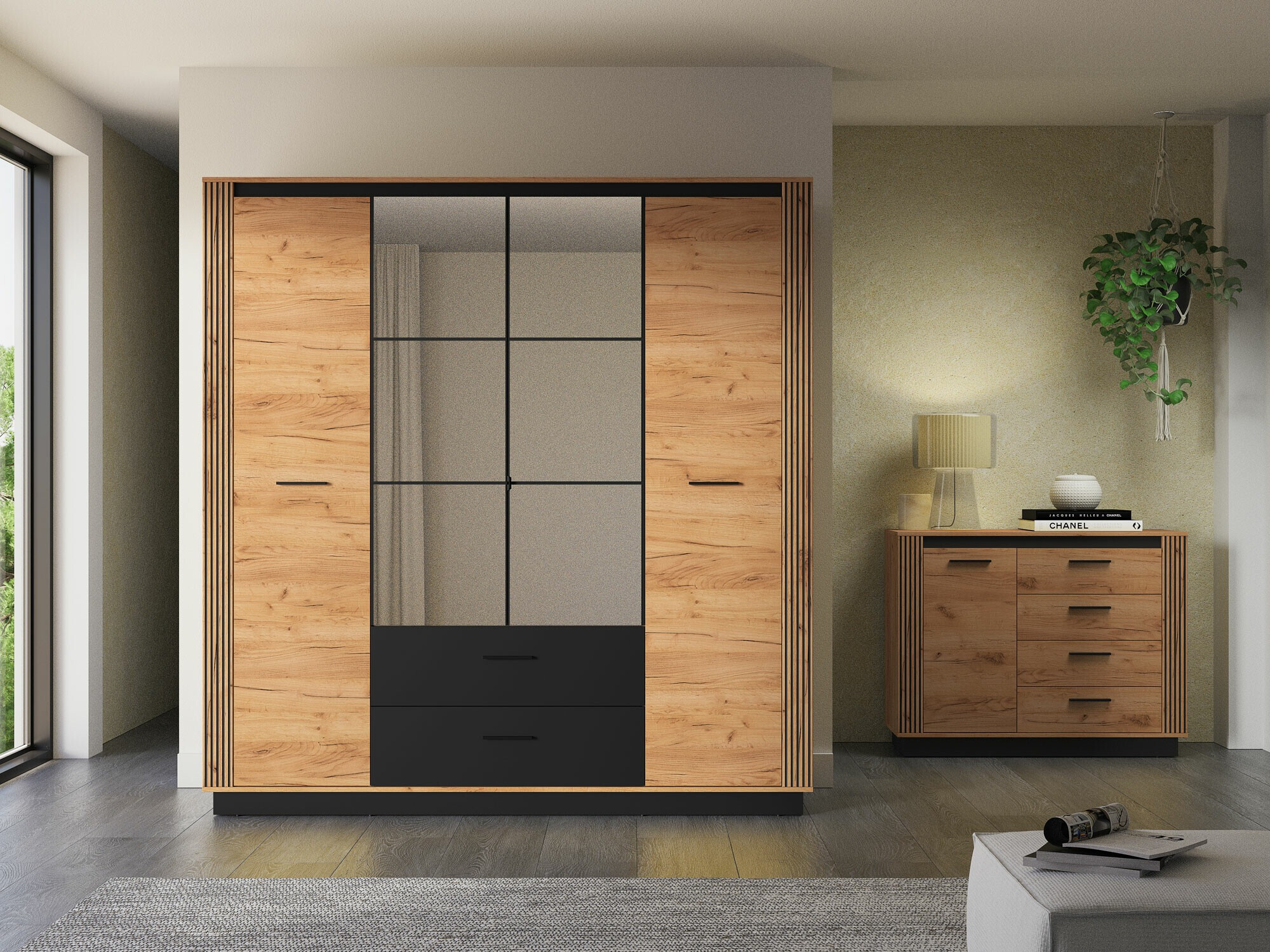 Garderobna omara Livluo 100