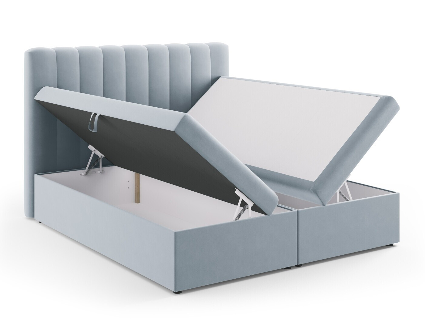 Boxspring postelja Beckley 113 (Bluvel 06)