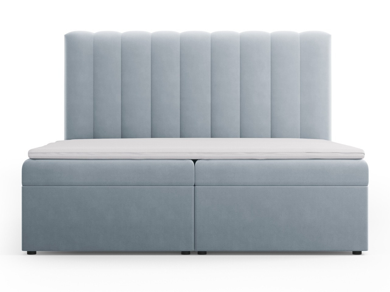 Boxspring postelja Beckley 113 (Bluvel 06)