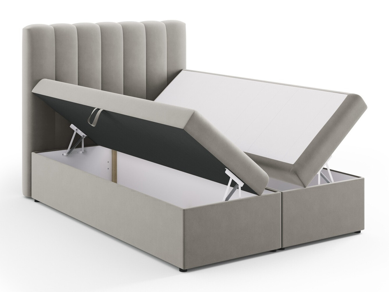 Boxspring postelja Beckley 113 (Bluvel 13)