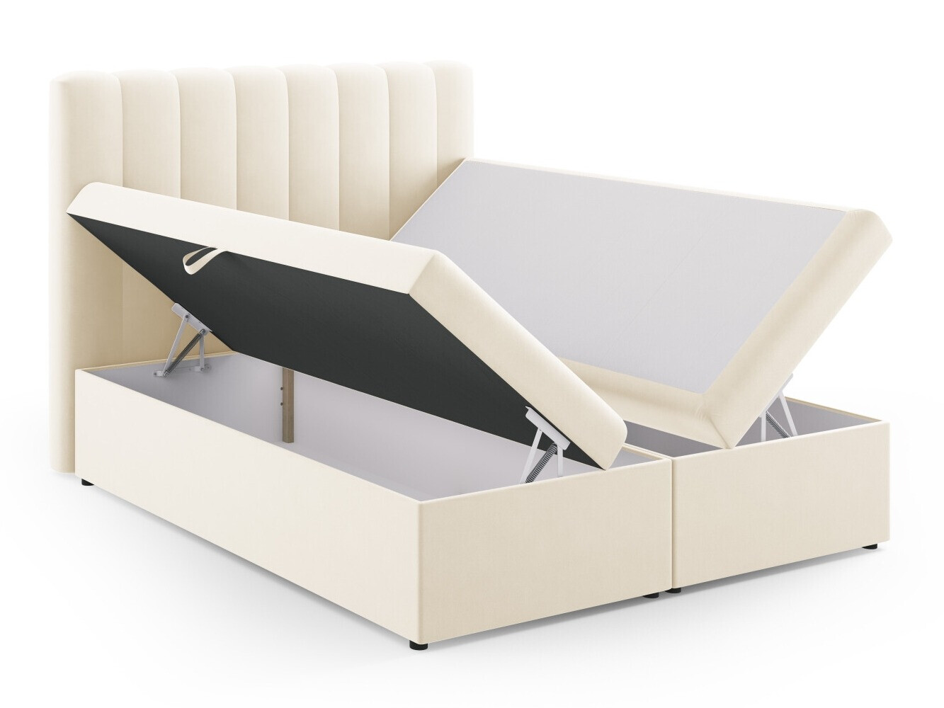 Boxspring postelja Beckley 113 (Bluvel 22)