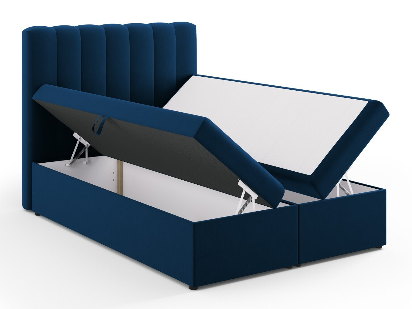 Boxspring postelja Beckley 113 (Bluvel 86)