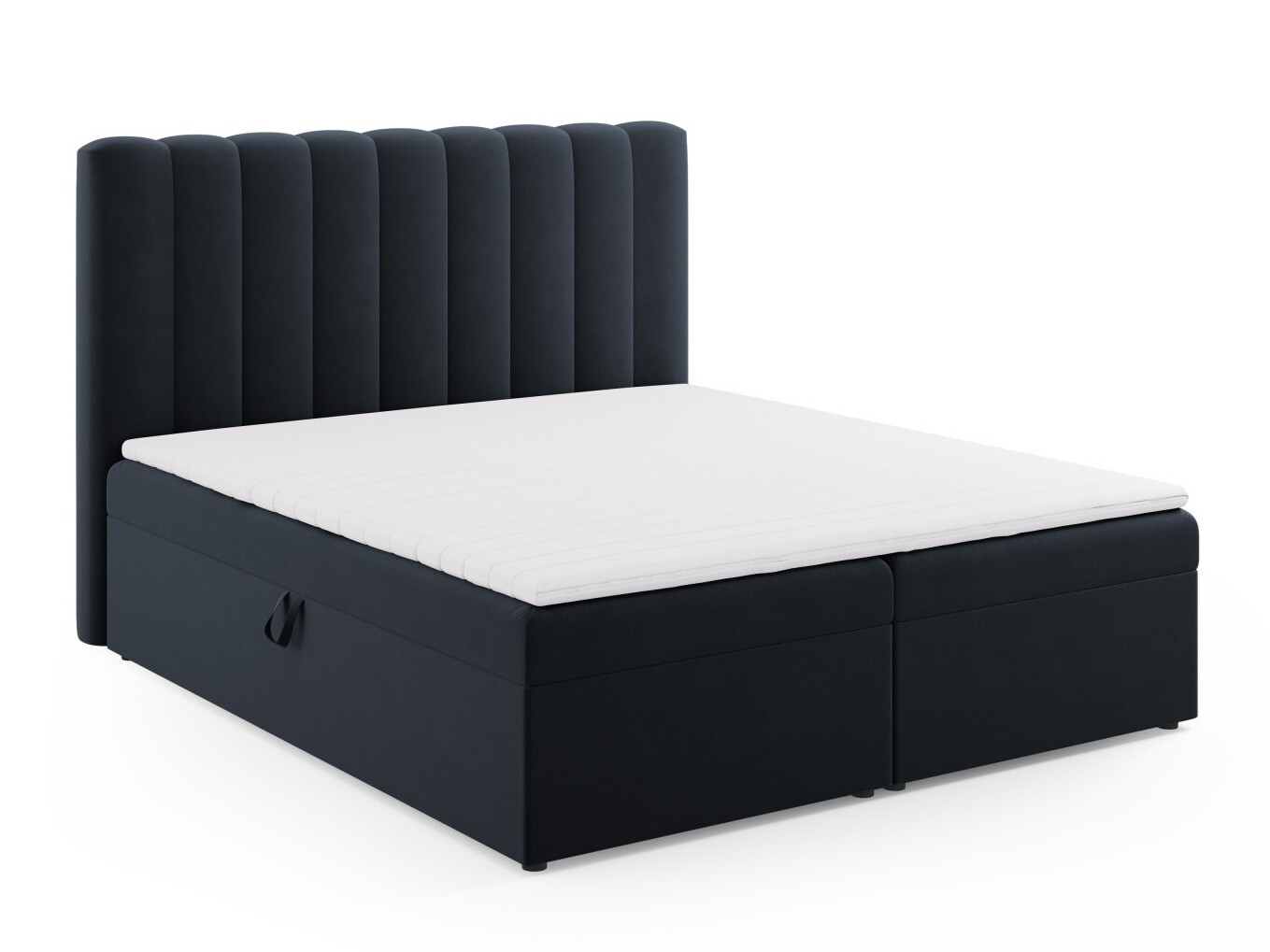 Boxspring postelja Beckley 113 (Bluvel 89)