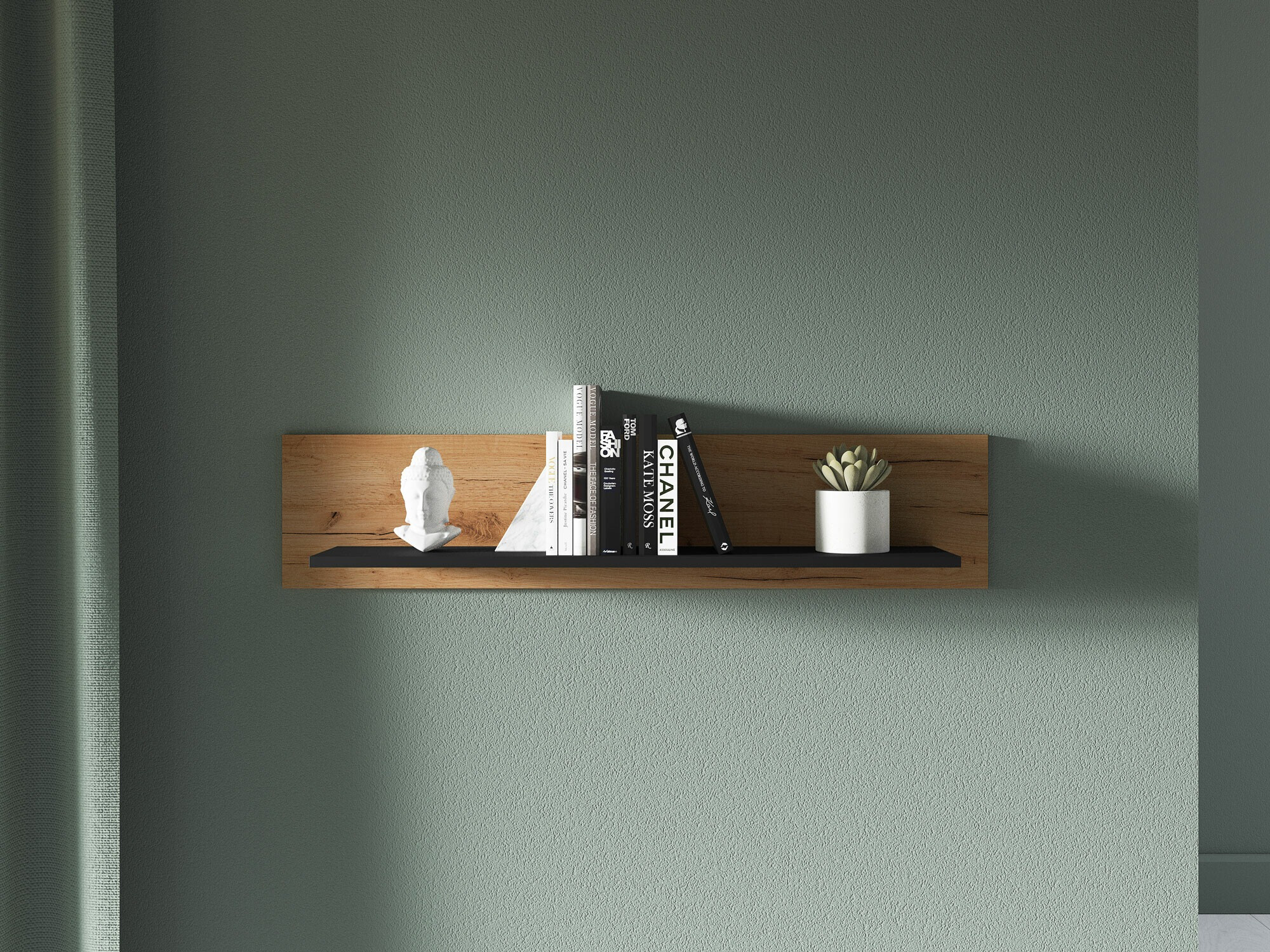 Stenska polica Livluo 108