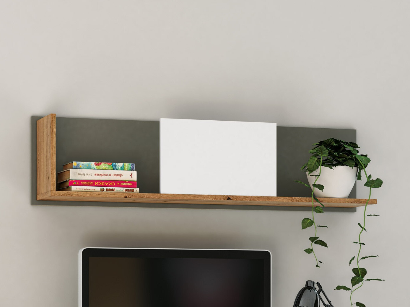 Stenska polica Nucavu 108