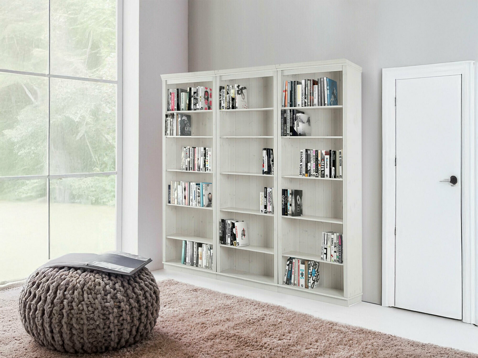 Komplet polic Saltoro 110 (Bela)