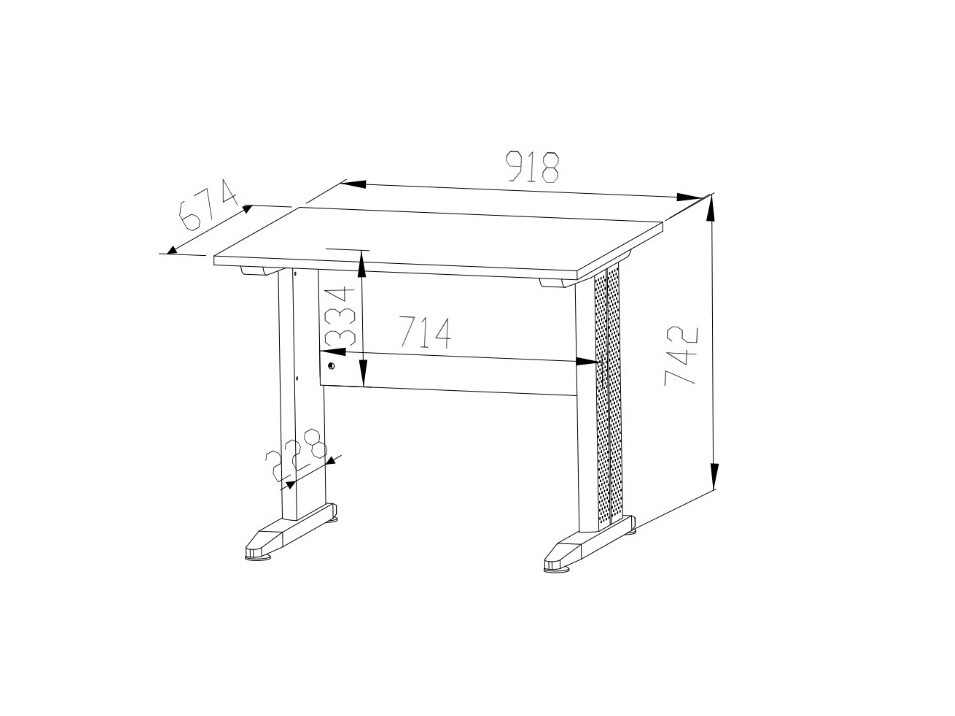 Pisalna miza Tolbelo 110