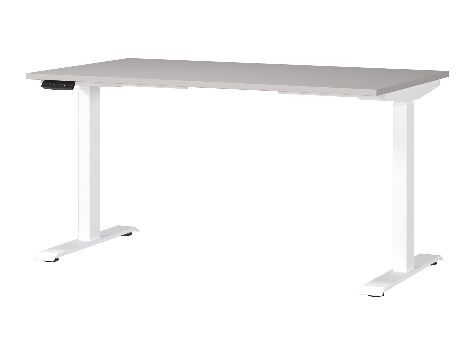 Dvižna pisalna miza Sacramento 415 (Casmere + Bela)