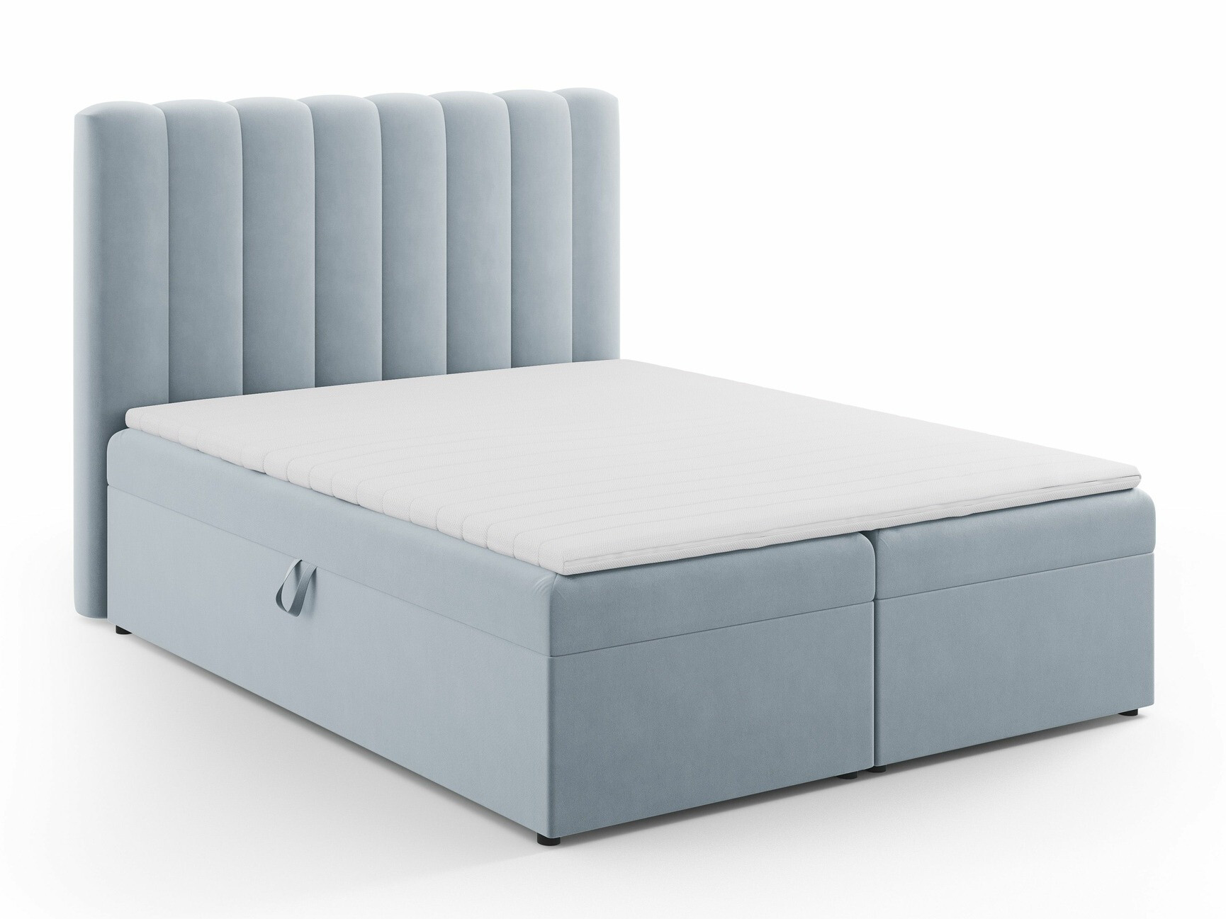 Boxspring postelja Beckley 113 (Bluvel 06)