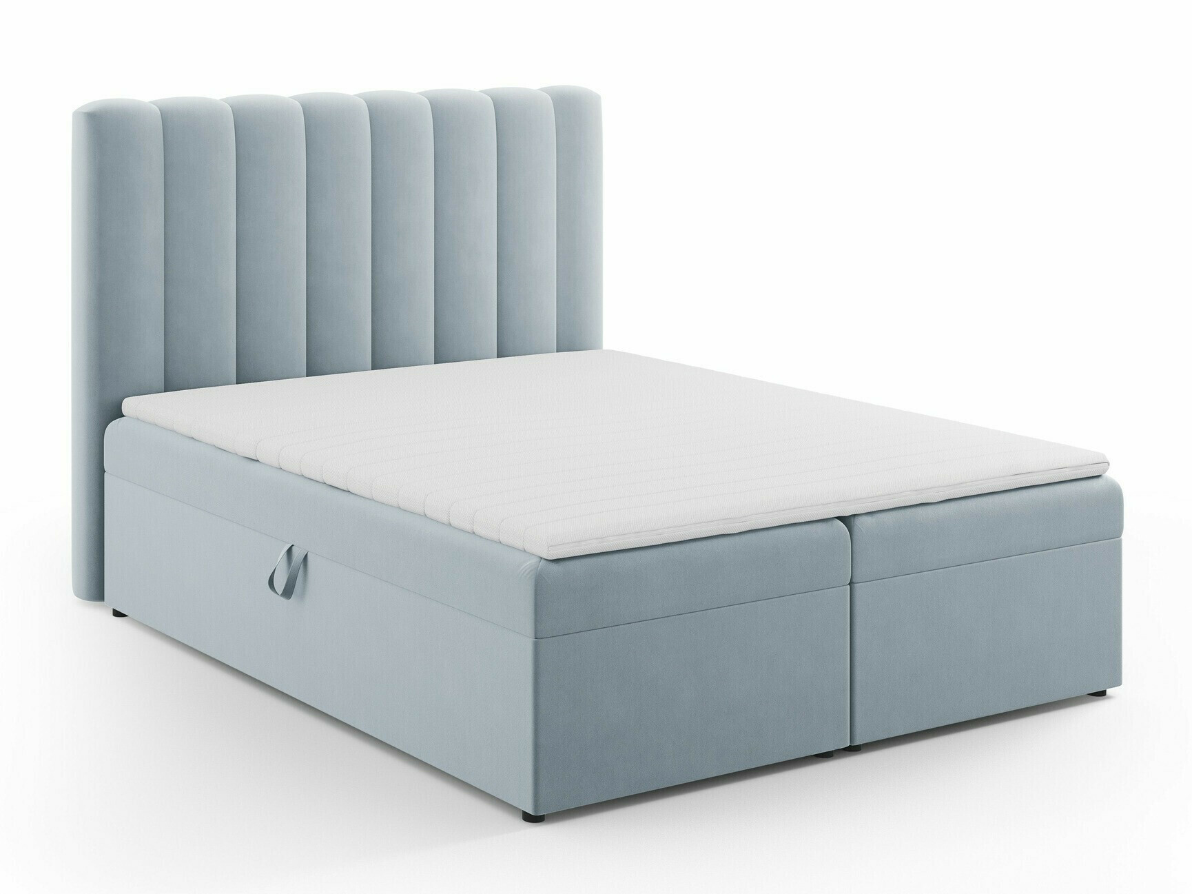 Boxspring postelja Beckley 113 (Bluvel 06)