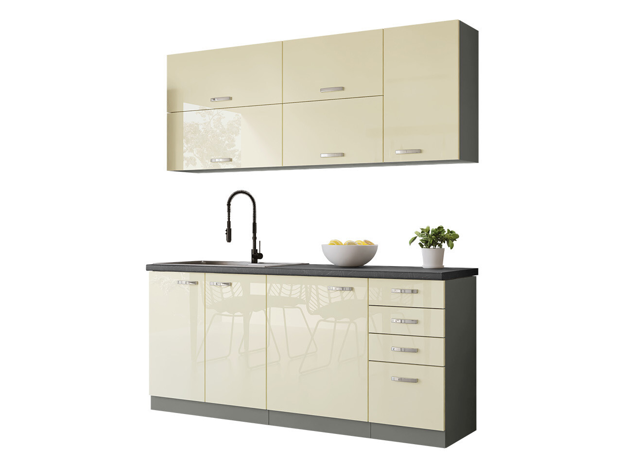 Modularni kuhinjski komplet Multi Cream 124