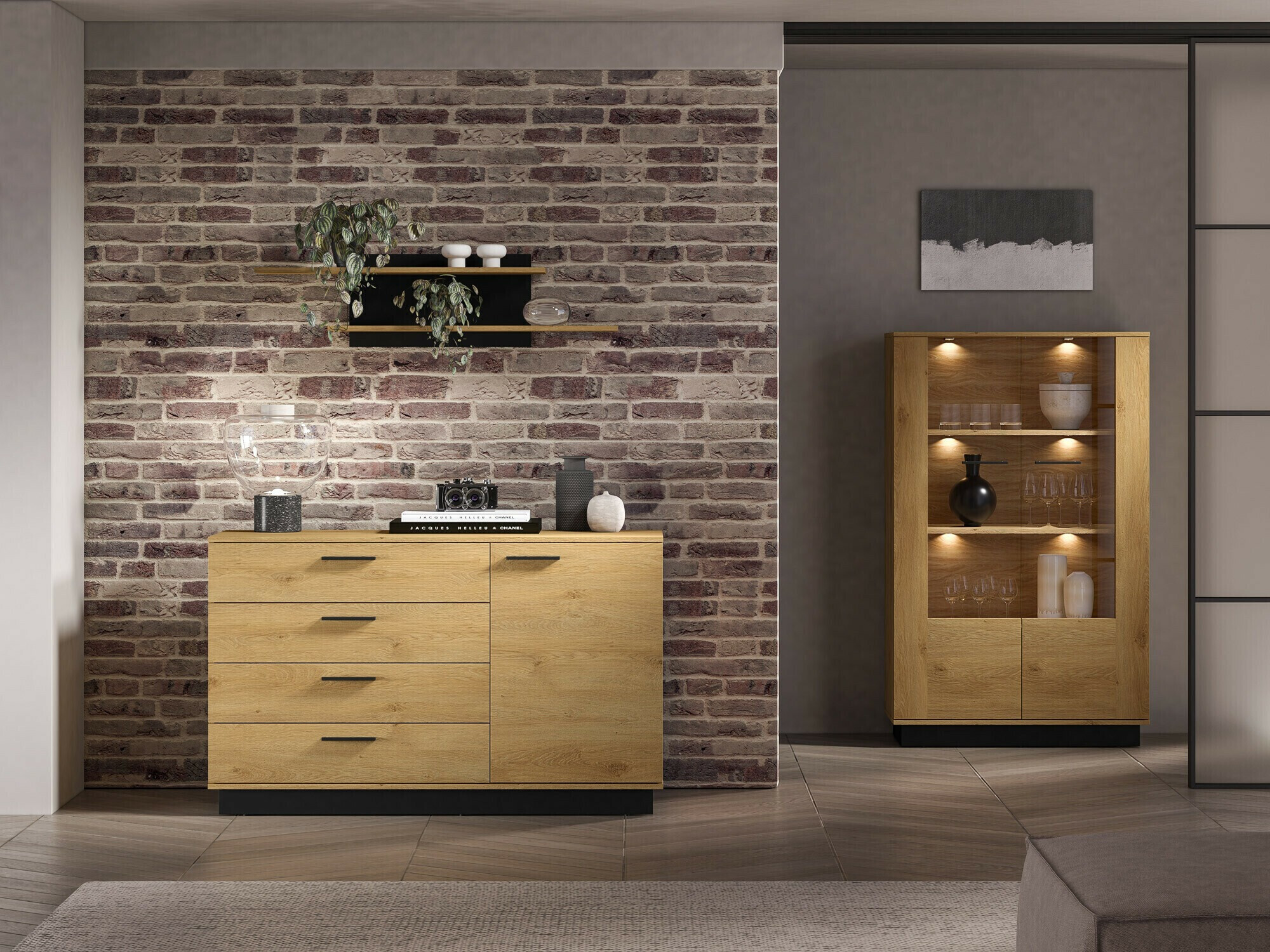 Stenska polica Remenoe 106