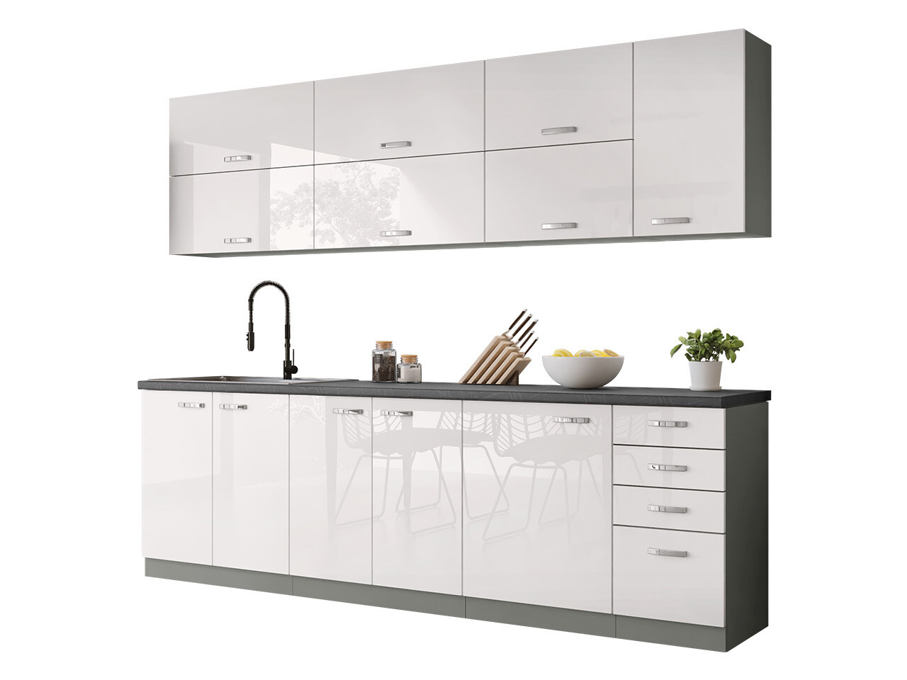 Modularni kuhinjski komplet Multi White 123