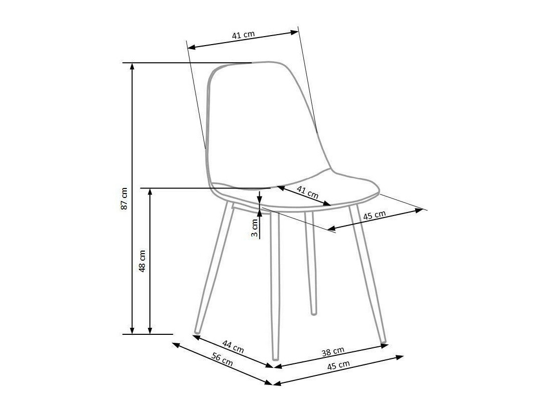 Stol Houston 1861 (Siva)