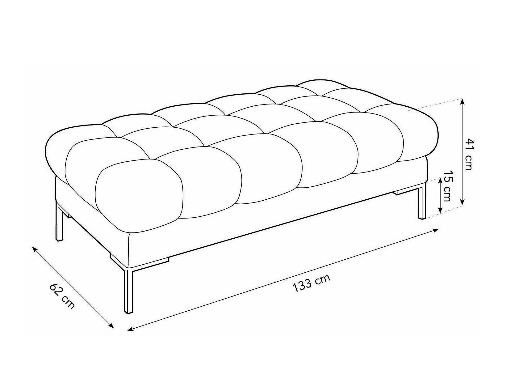 Klop z oblazinjenjem Lormelo 104 (Bluvel 28)