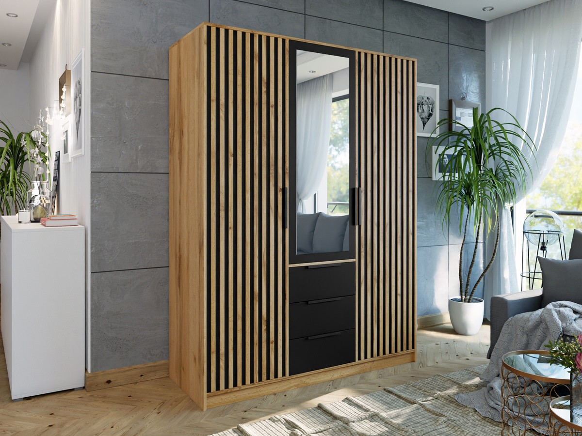 Garderobna omara Collis IV (Wotan hrast)