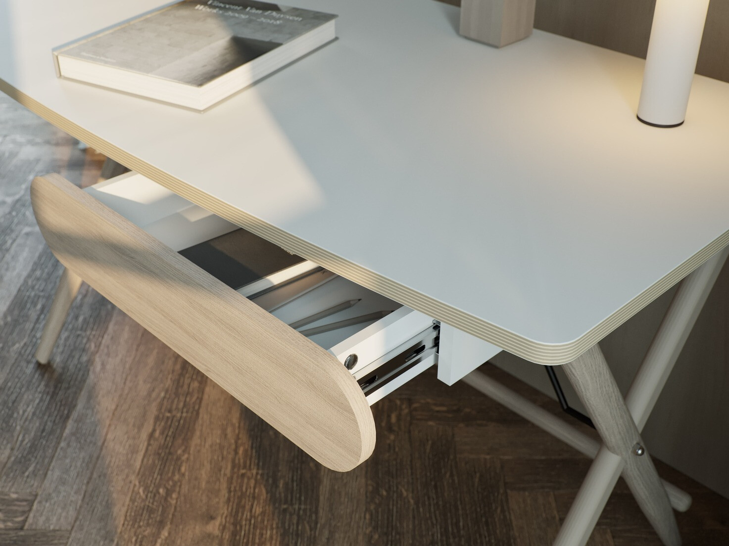 Pisalna miza Fresno 157