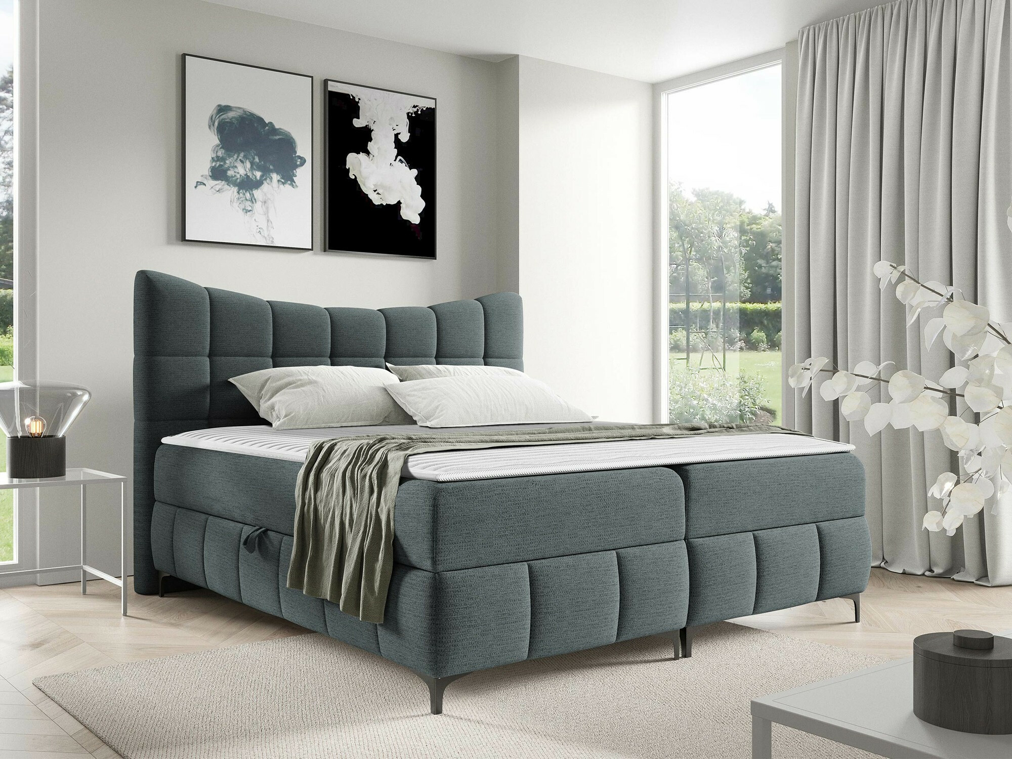 Boxspring postelja Littera (Freya 210.23)