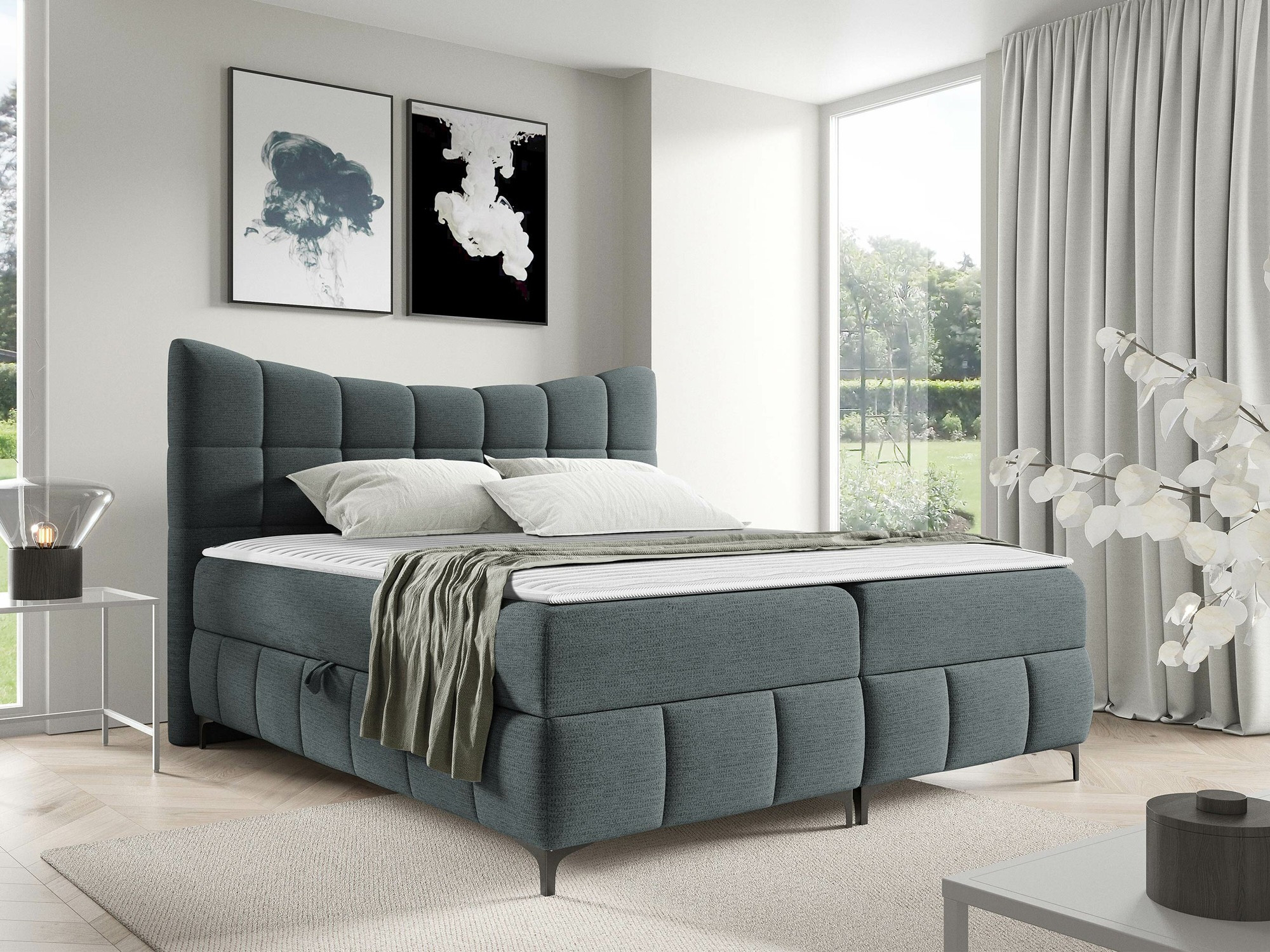 Boxspring postelja Littera (Freya 210.23)