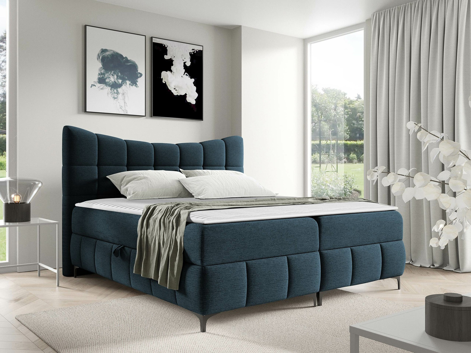 Boxspring postelja Littera (Freya 210.28)