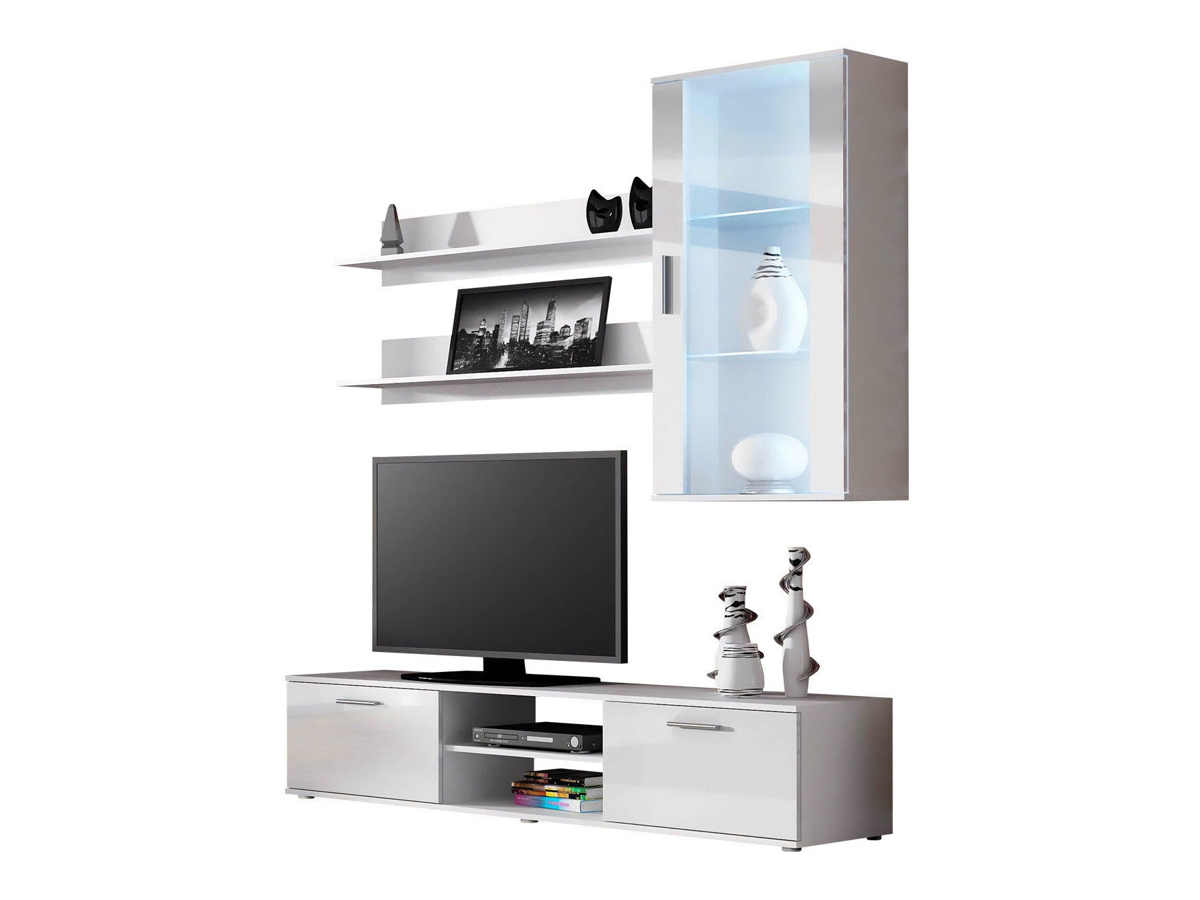 Dnevni prostor Tornola 113 (Bela + Sijaj bela)