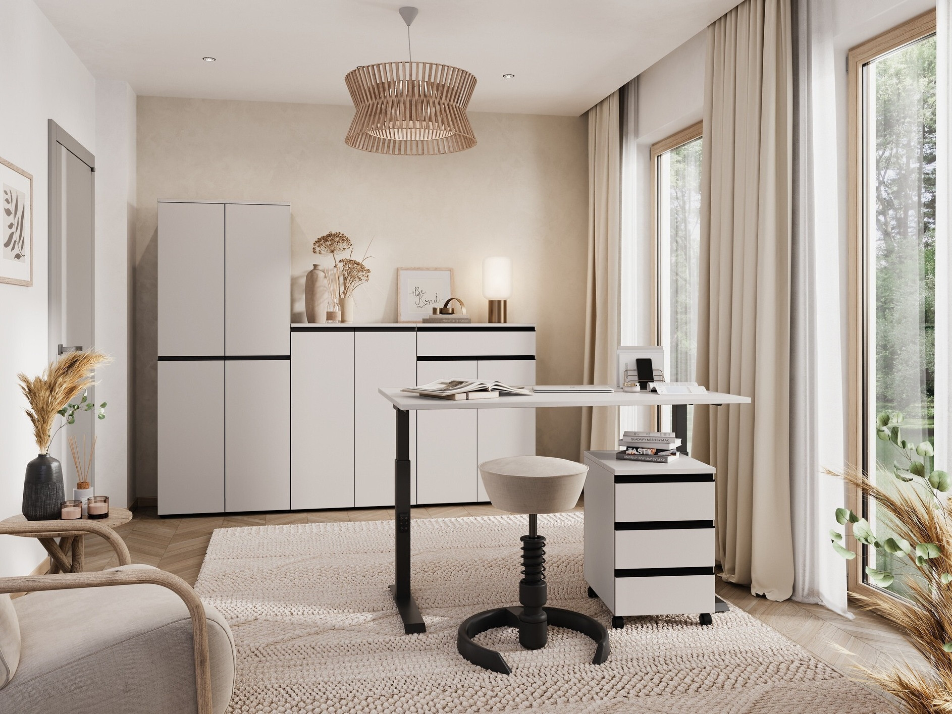 Pisalna miza Vesbeno 110 (Kašmir + Črna)