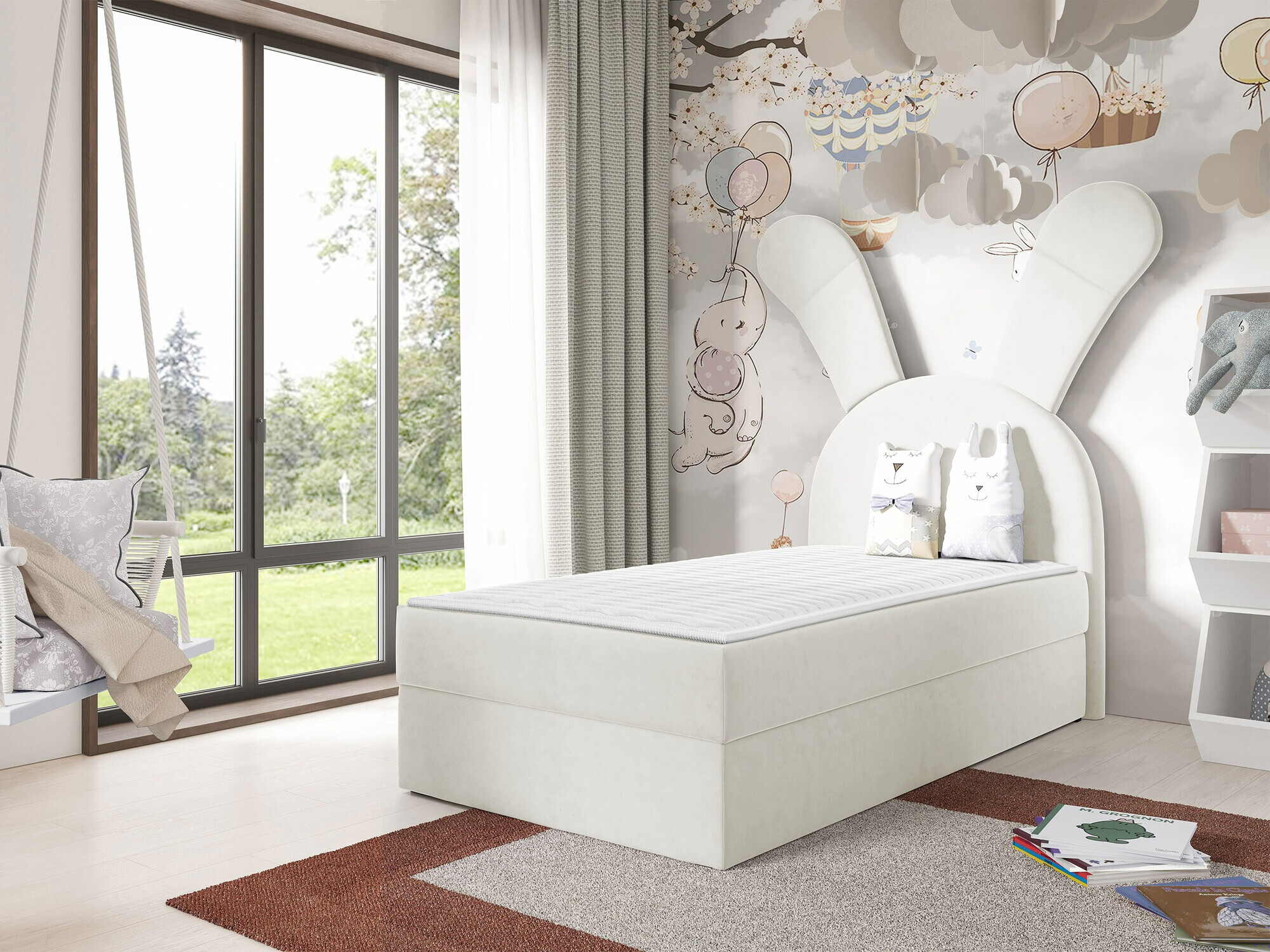 Boxspring postelja Stylus (Magic Velvet 2200)