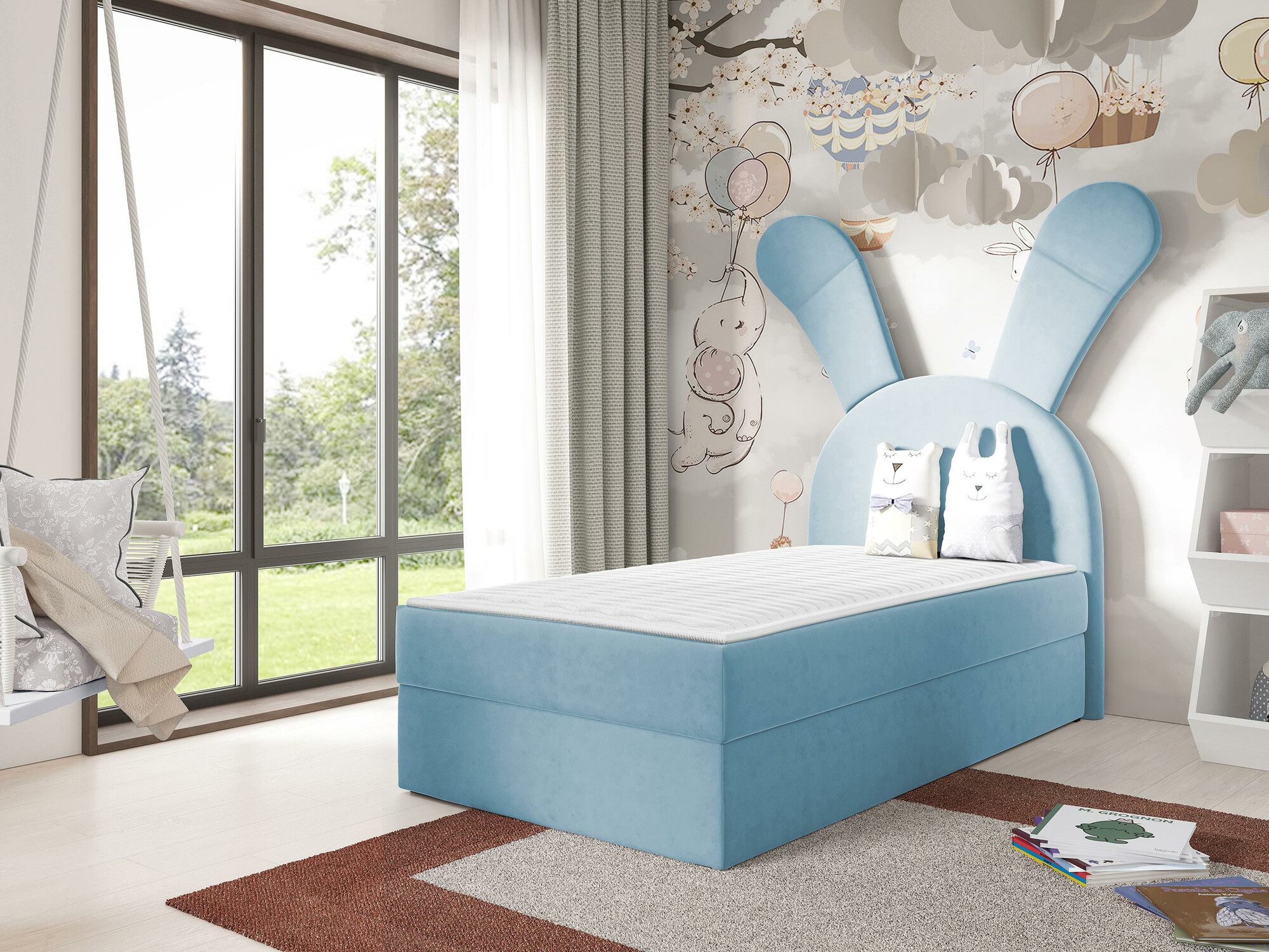 Boxspring postelja Stylus (Magic Velvet 2260)