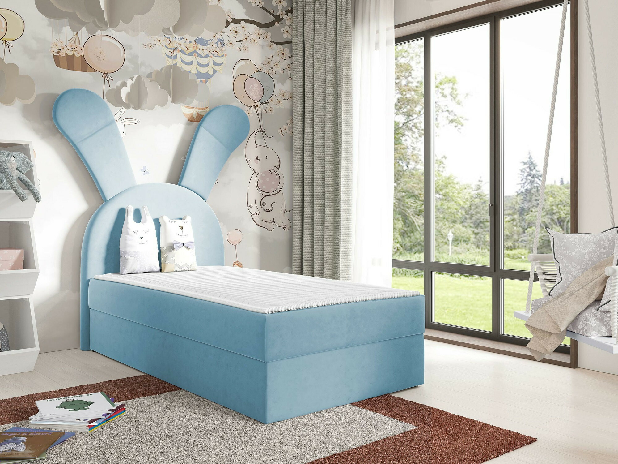 Boxspring postelja Stylus (Magic Velvet 2260)