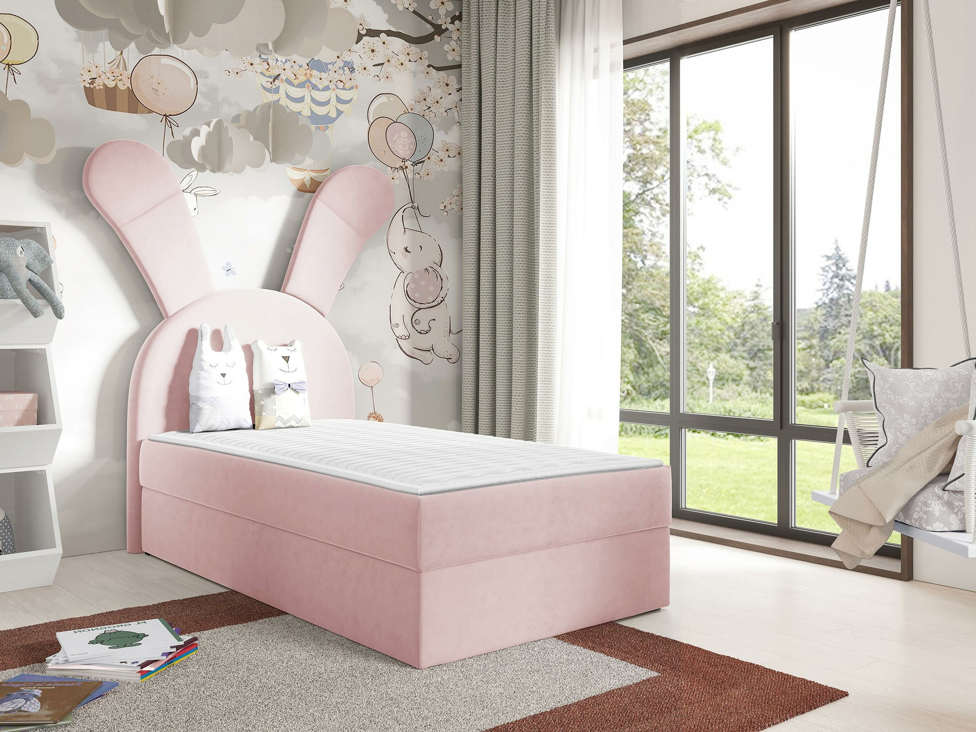 Boxspring postelja Stylus (Magic Velvet 2269)