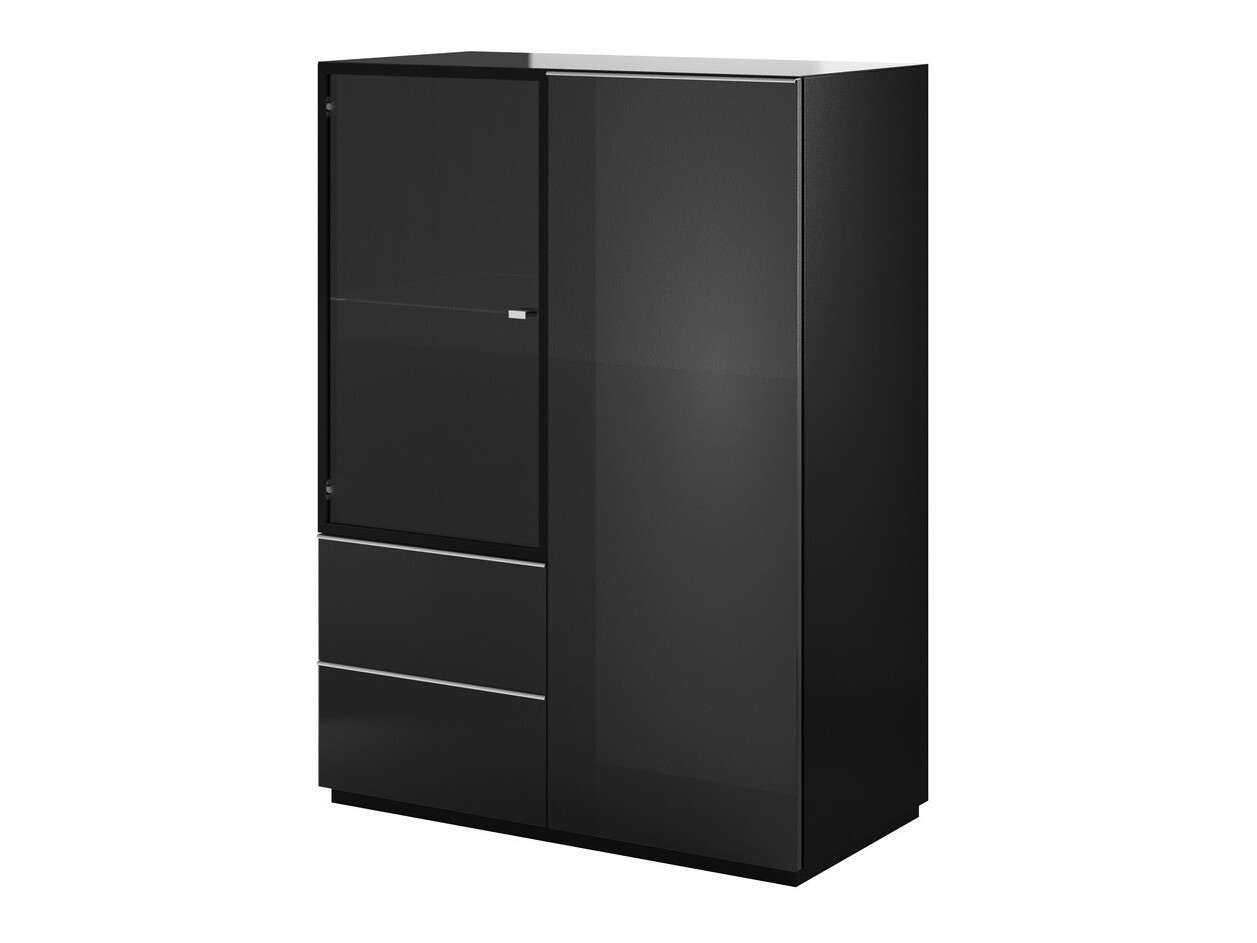 Komoda Fervese 113 (Črna + Sijaj črna)