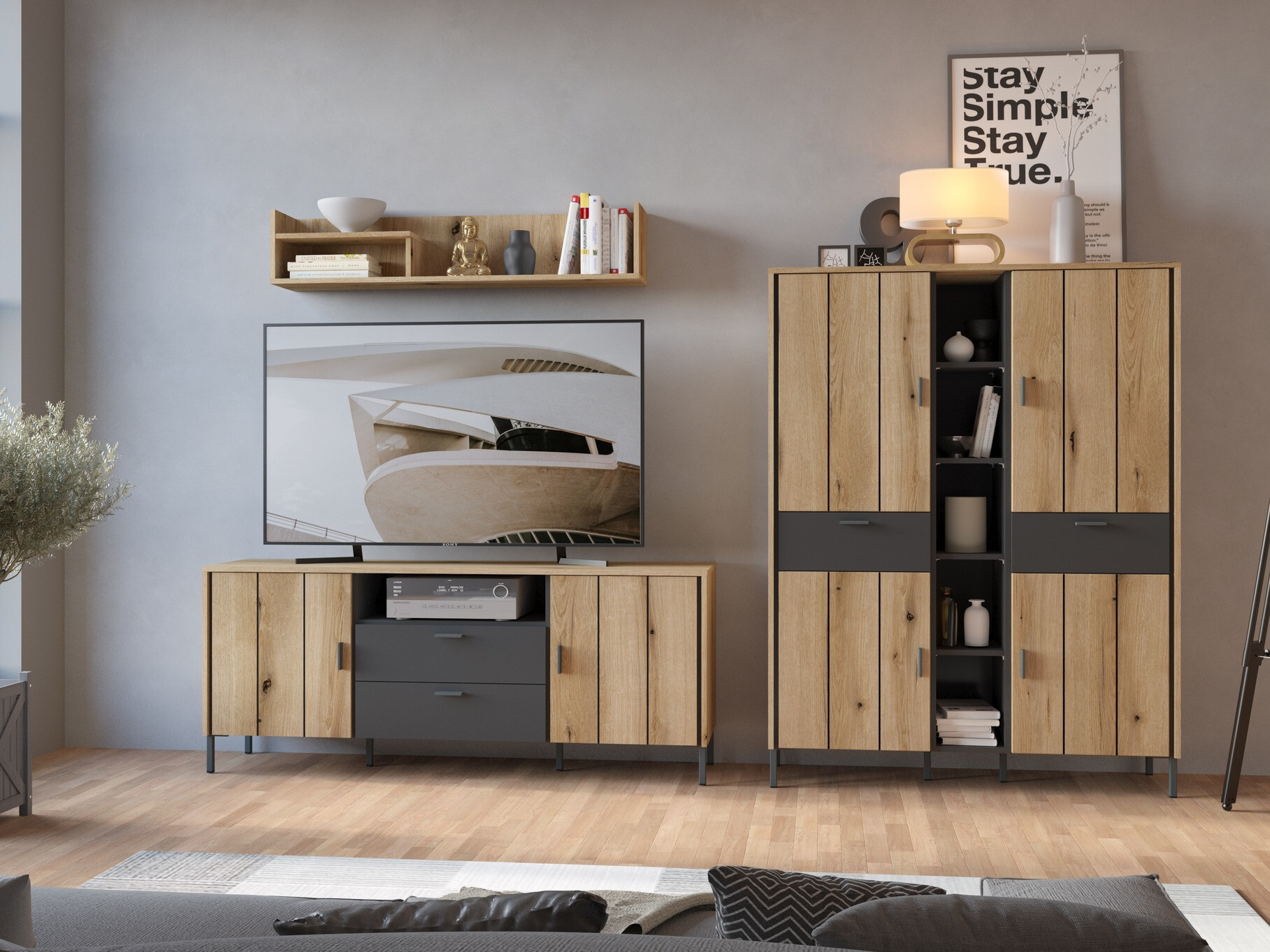 Stenska polica Morelmi 106