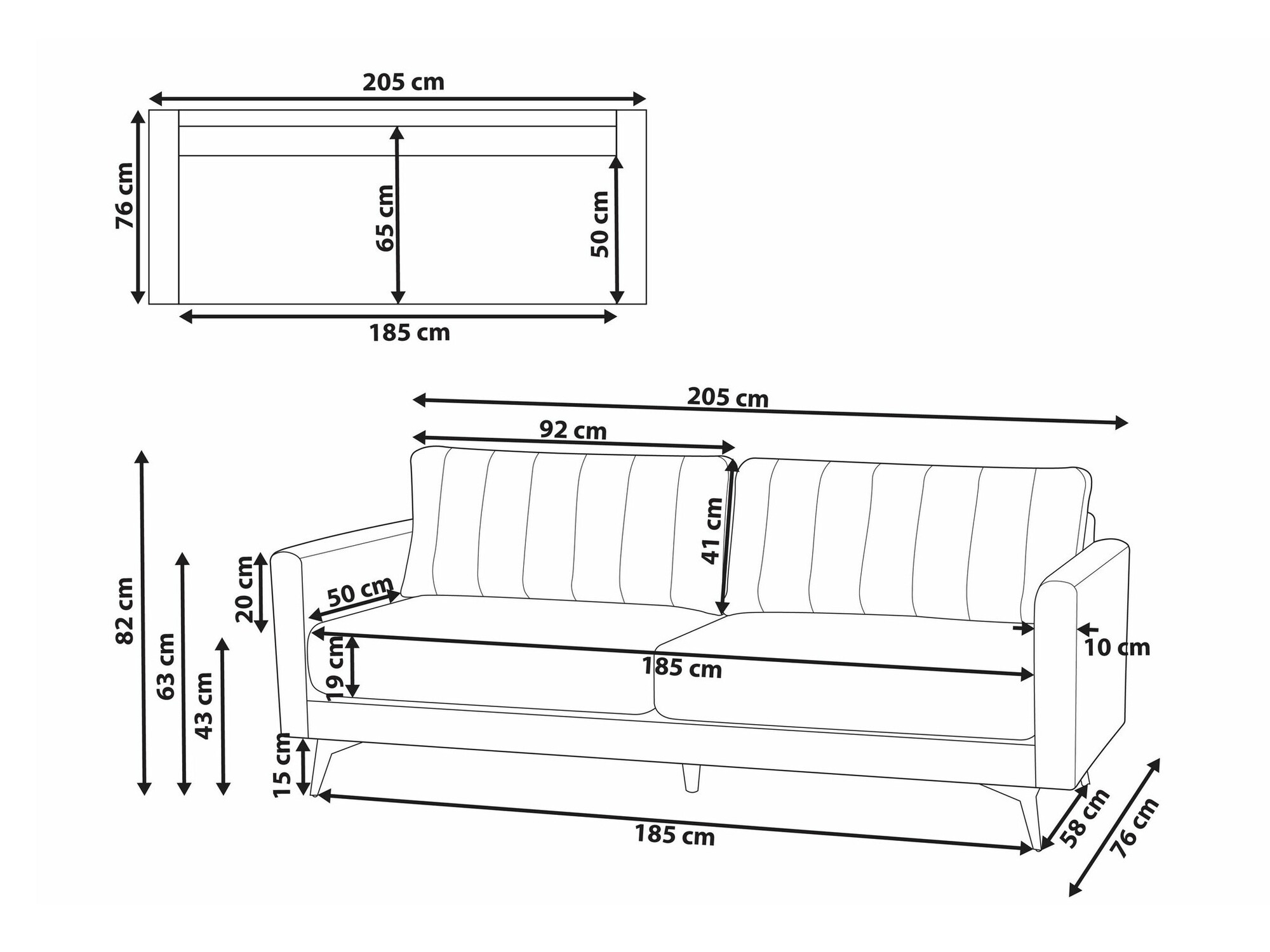 Kavč Berwyn 2198 (Bež)