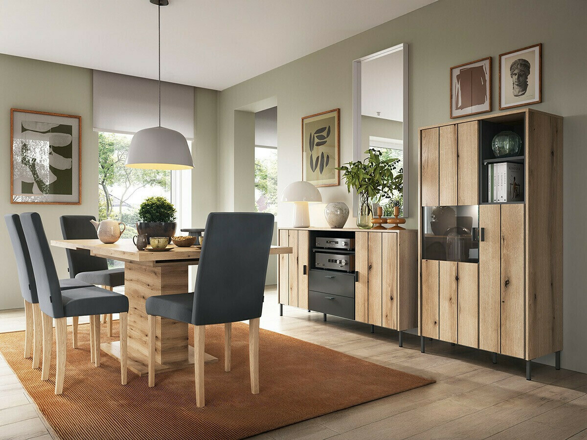 Komoda Morelmi 105 (Antracit + Hrast)