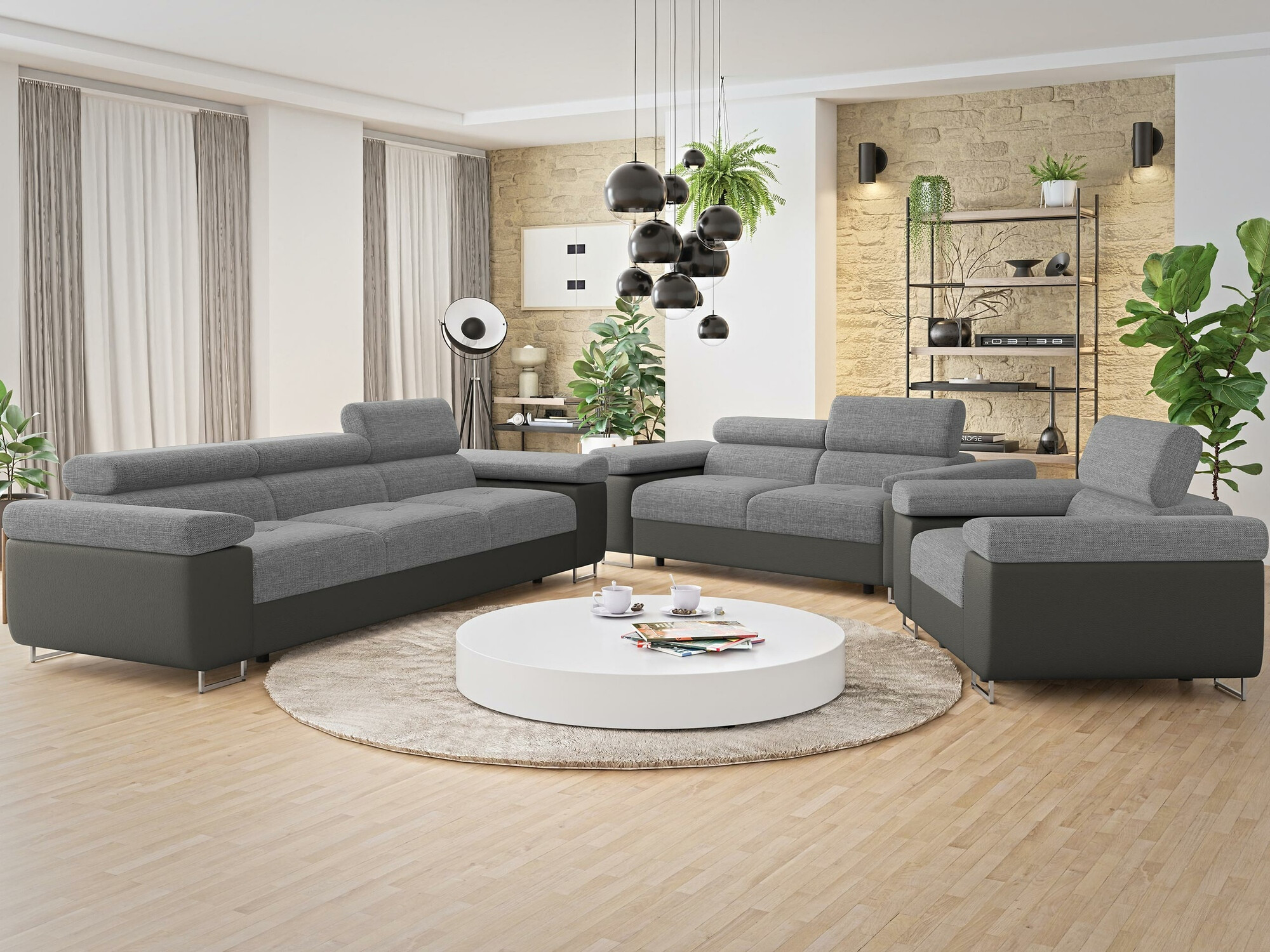 Kavč Comfivo Vinetum III (Soft 029 + Lux 05)