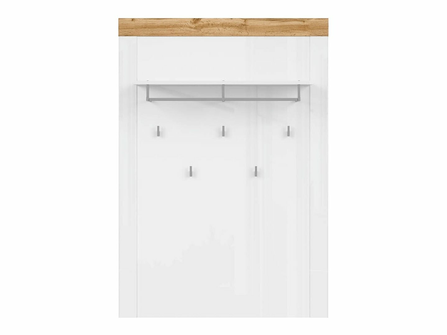 Obešalnik Sonsoru 121 (Bela + Wotan hrast)