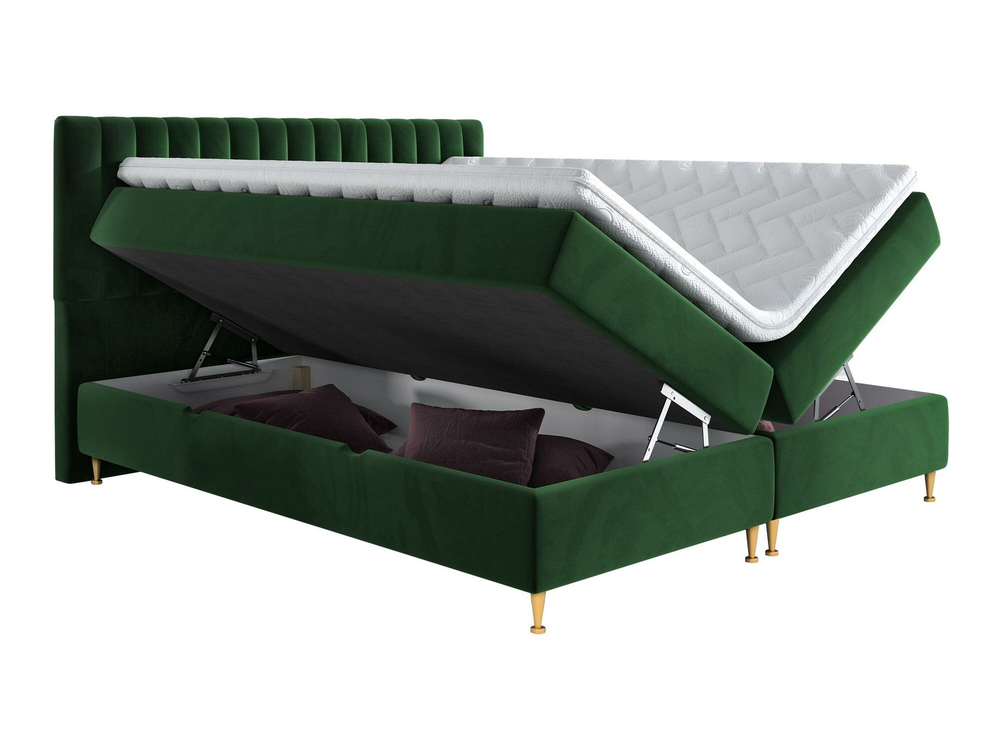 Boxspring postelja ComfiDream Fjorina (Fresh 01)