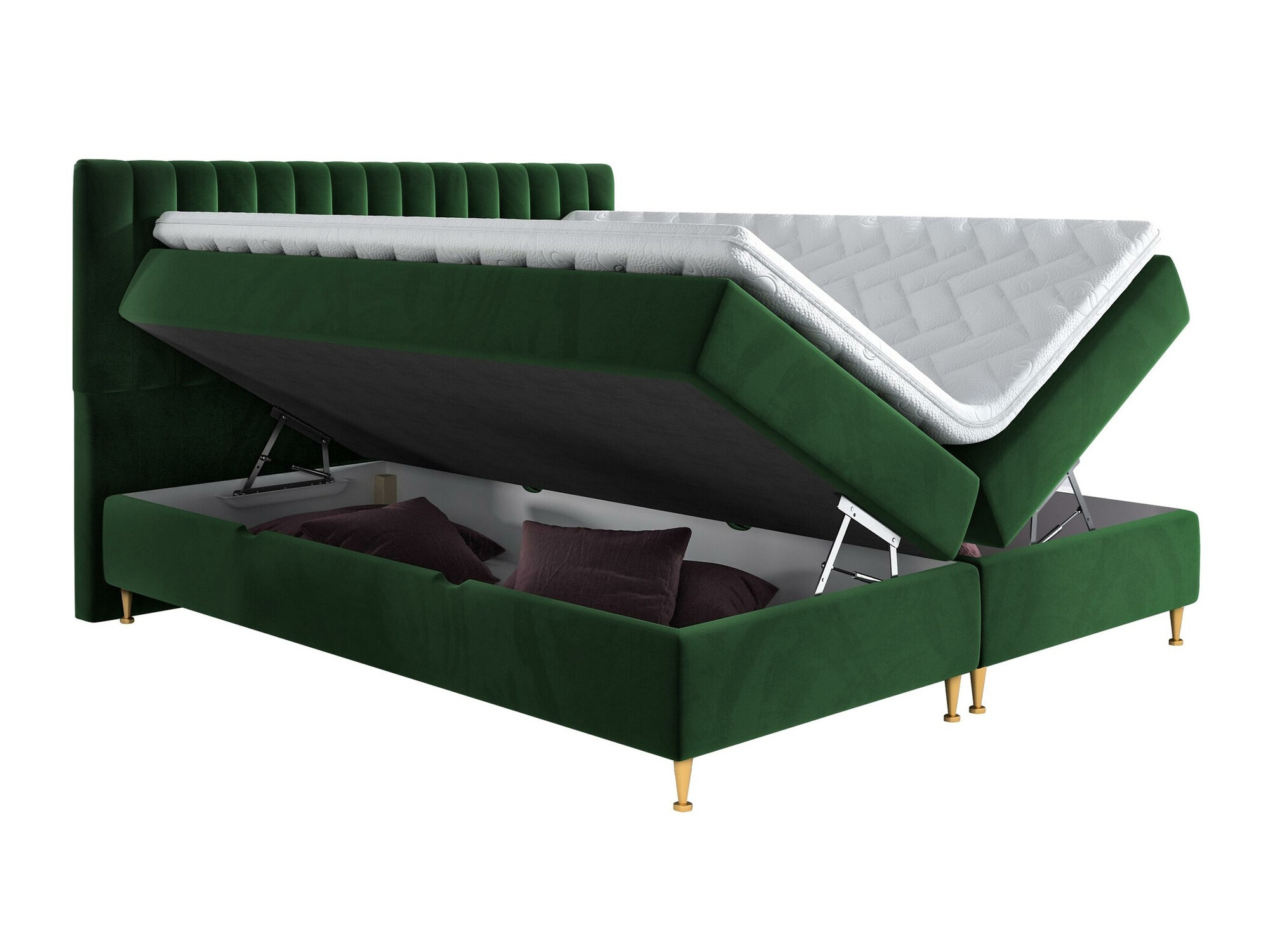 Boxspring postelja ComfiDream Fjorina (Fresh 01)