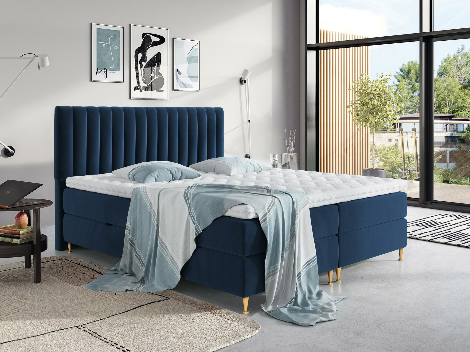 Boxspring postelja ComfiDream Fjorina (Fresh 11)